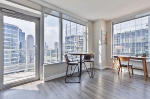Interior - Luxury Apt with Balcony In Seaport (Boston MA)