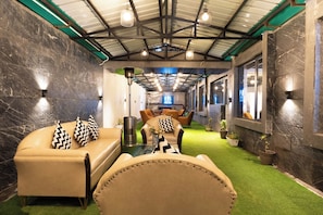 Lobby sitting area