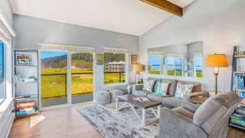 Smart TV, DVD player, stereo