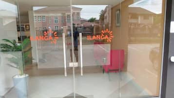 Interior entrance