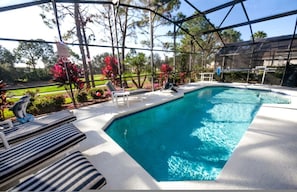 4 bedrooms - Spacious 4-bedroom Villa With Private Pool Game Room in Southern Dunes (Haines City)