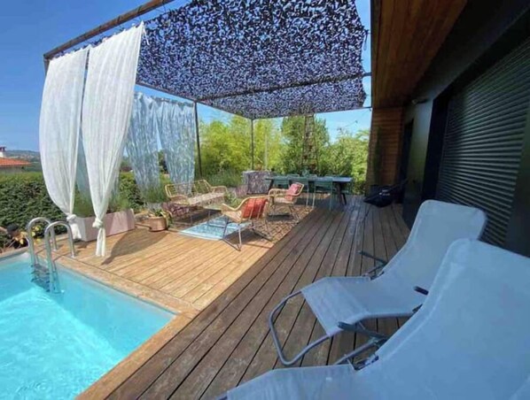 Pool - House 100m2 pool and view (Civrieux-d'Azergues)