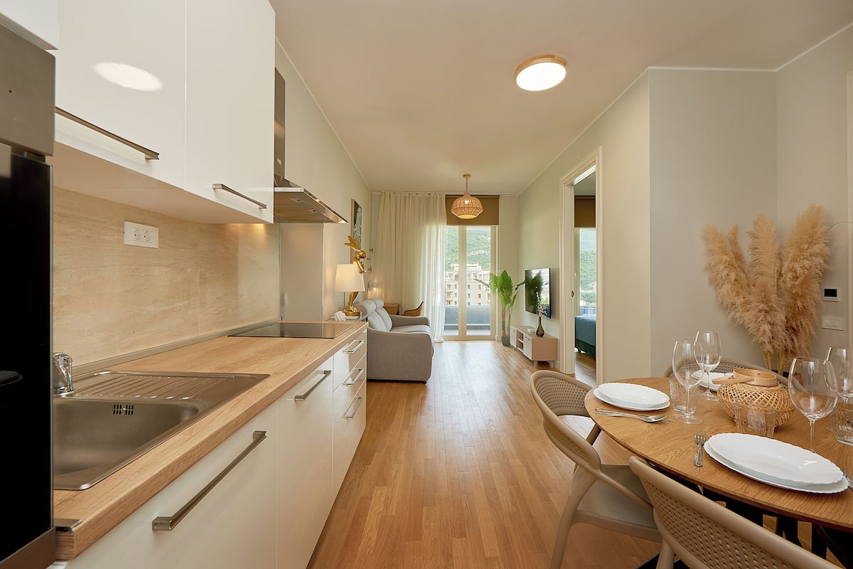 Luxe appartement | 1 slaapkamer, een kluis op de kamer, verduisterende gordijnen