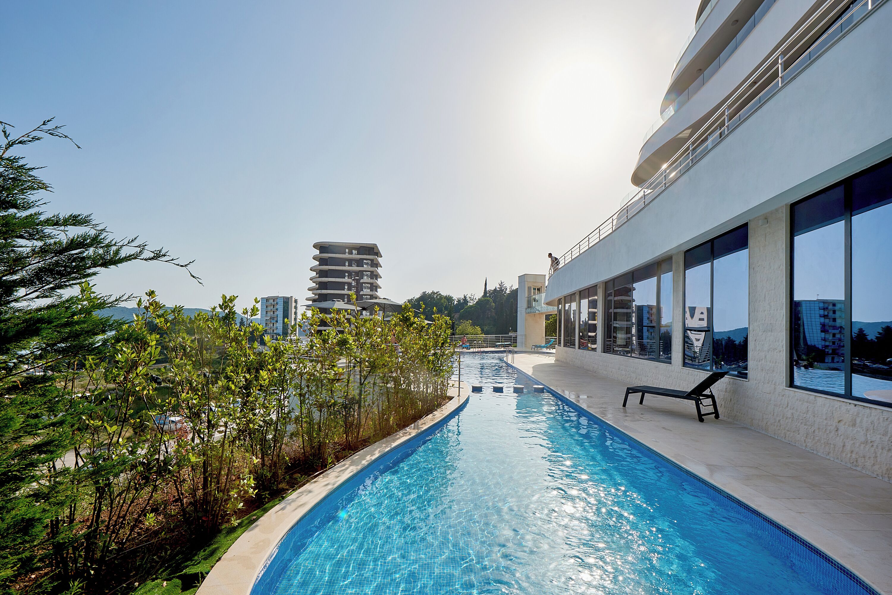 Seasonal outdoor pool