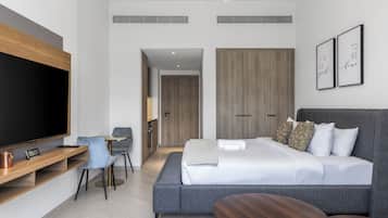 Standard Studio, Balcony, City View | Desk, iron/ironing board, free WiFi