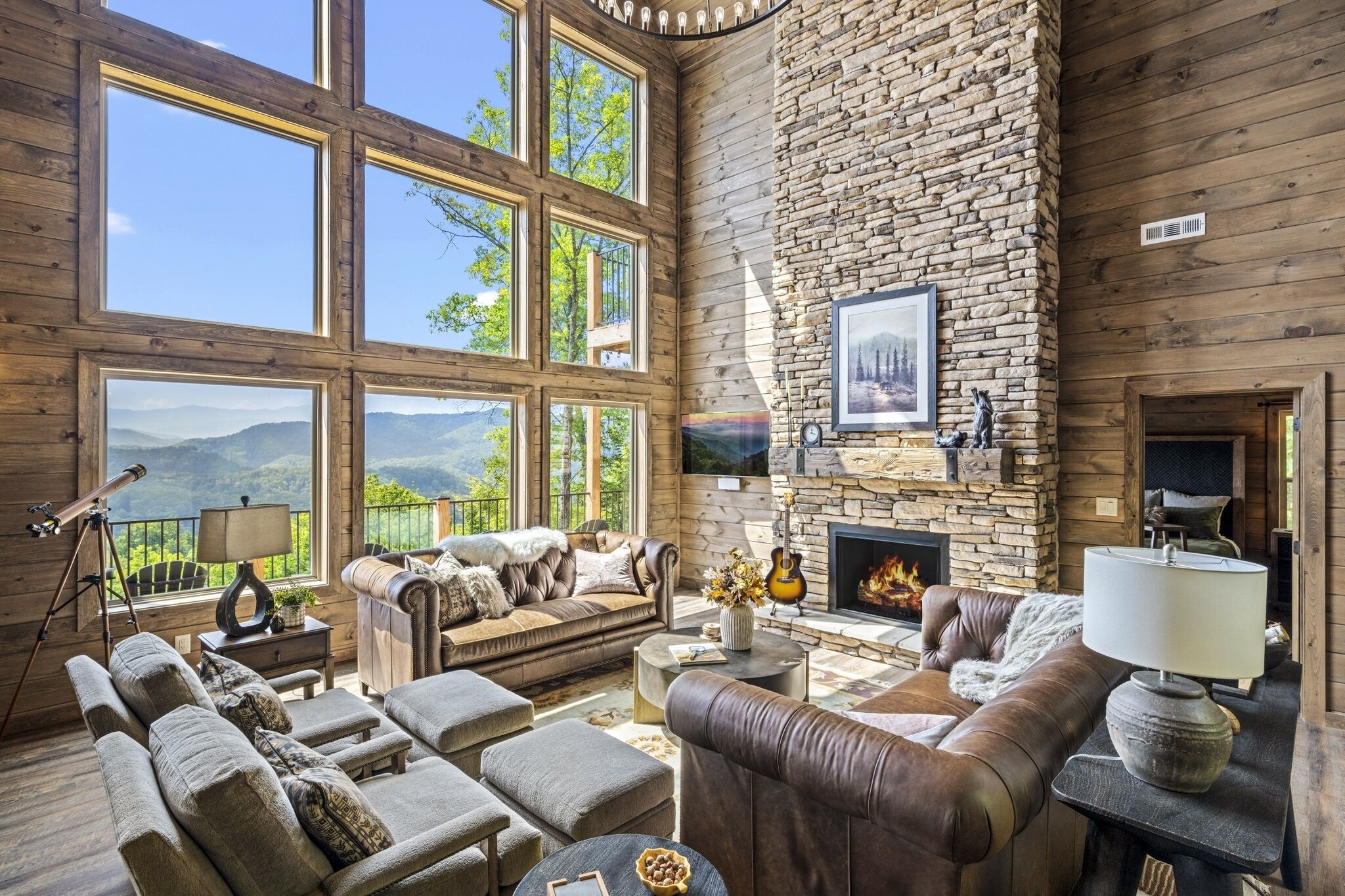 Ferienhütte, 5 Schlafzimmer | Wohnbereich
