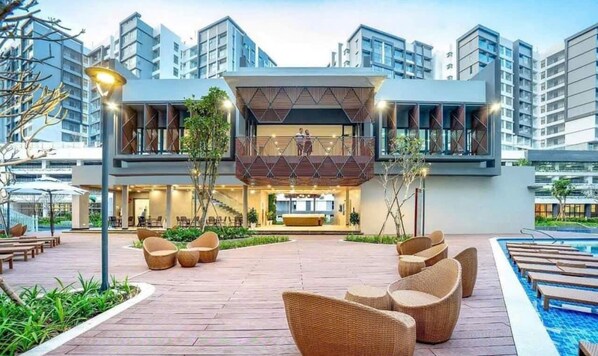 Outdoor pool - Mie Home Can ho 2PN2WC gan Aeon Tan Phu (Ho Chi Minh City)