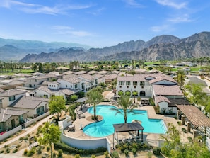 Una piscina climatizada