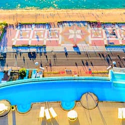 Piscina na cobertura