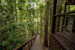 Overnattingsstedets uteområder