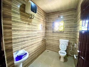Shower, towels