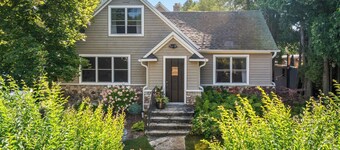 Waterfront home in Downtown Baileys Harbor- Across from the Brewery!