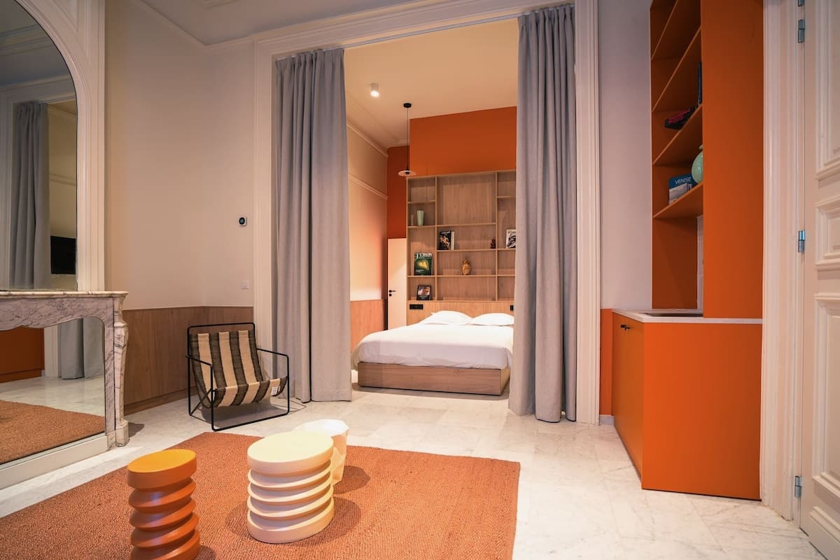 Suite | 1 bilik tidur, peti besi dalam bilik, langsir/tirai gelap terus