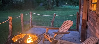Pecan Grove Cabin on 15 acres near a creek 