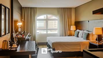 1 bedroom, desk, WiFi, bed sheets