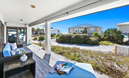Pet Friendly Retreat 400 Feet to the Beach with Gulf Views and Lake Views.