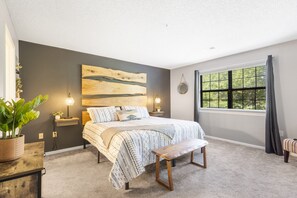 公寓客房, 多張床, 露台, 花園景 (Antler Ridge Retreat) | 2 間睡房、獨特設計、獨特裝修、床單