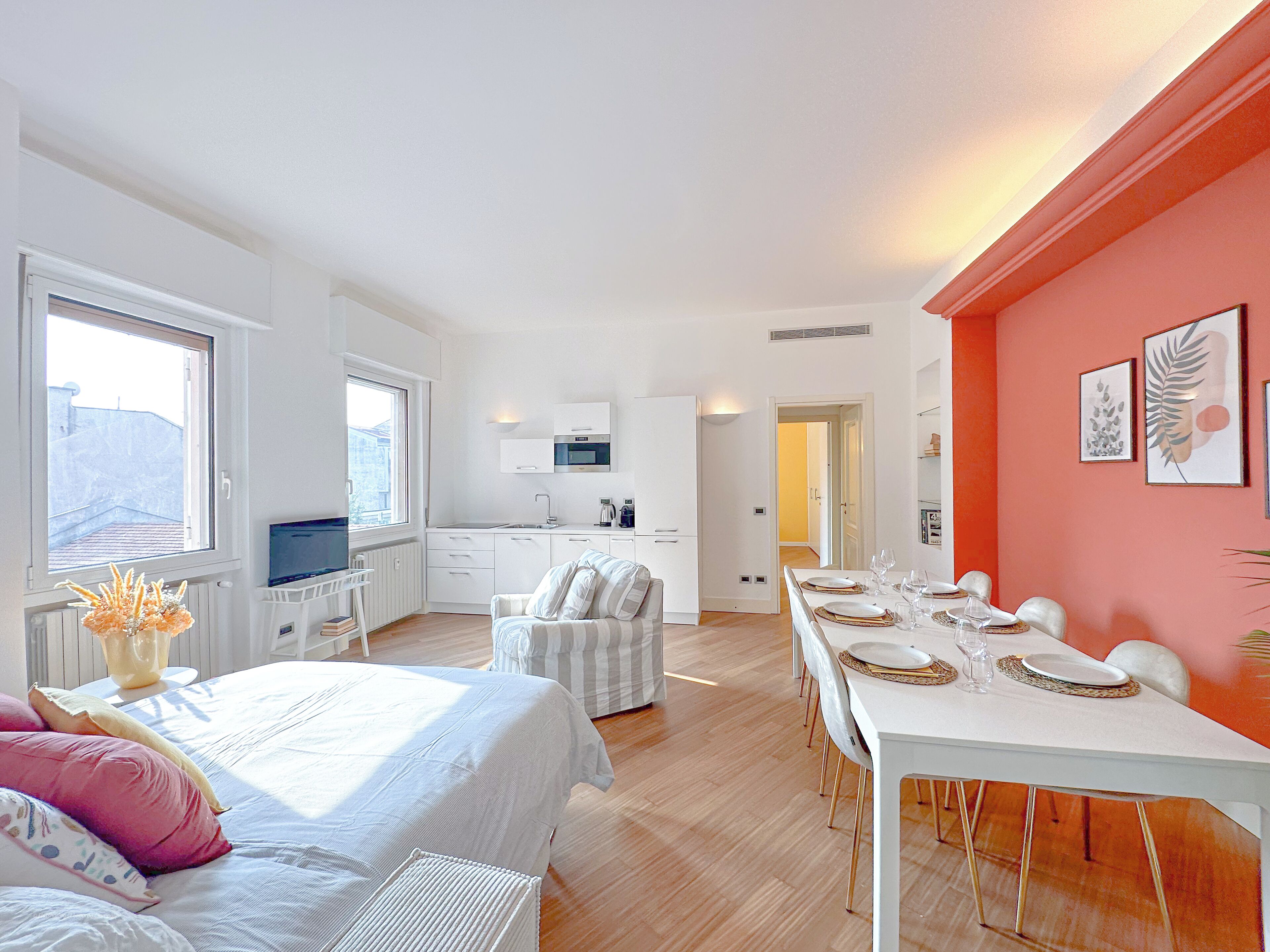 2 chambres, fer et planche à repasser, Wi-Fi gratuit, draps fournis