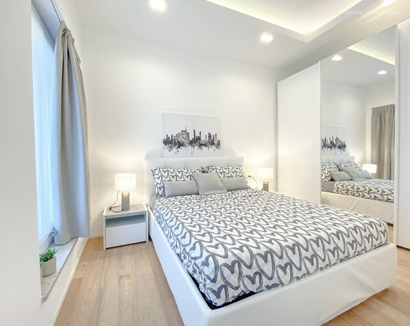 1 soverom, strykejern/-brett, wi-fi (inkludert) og sengetøy