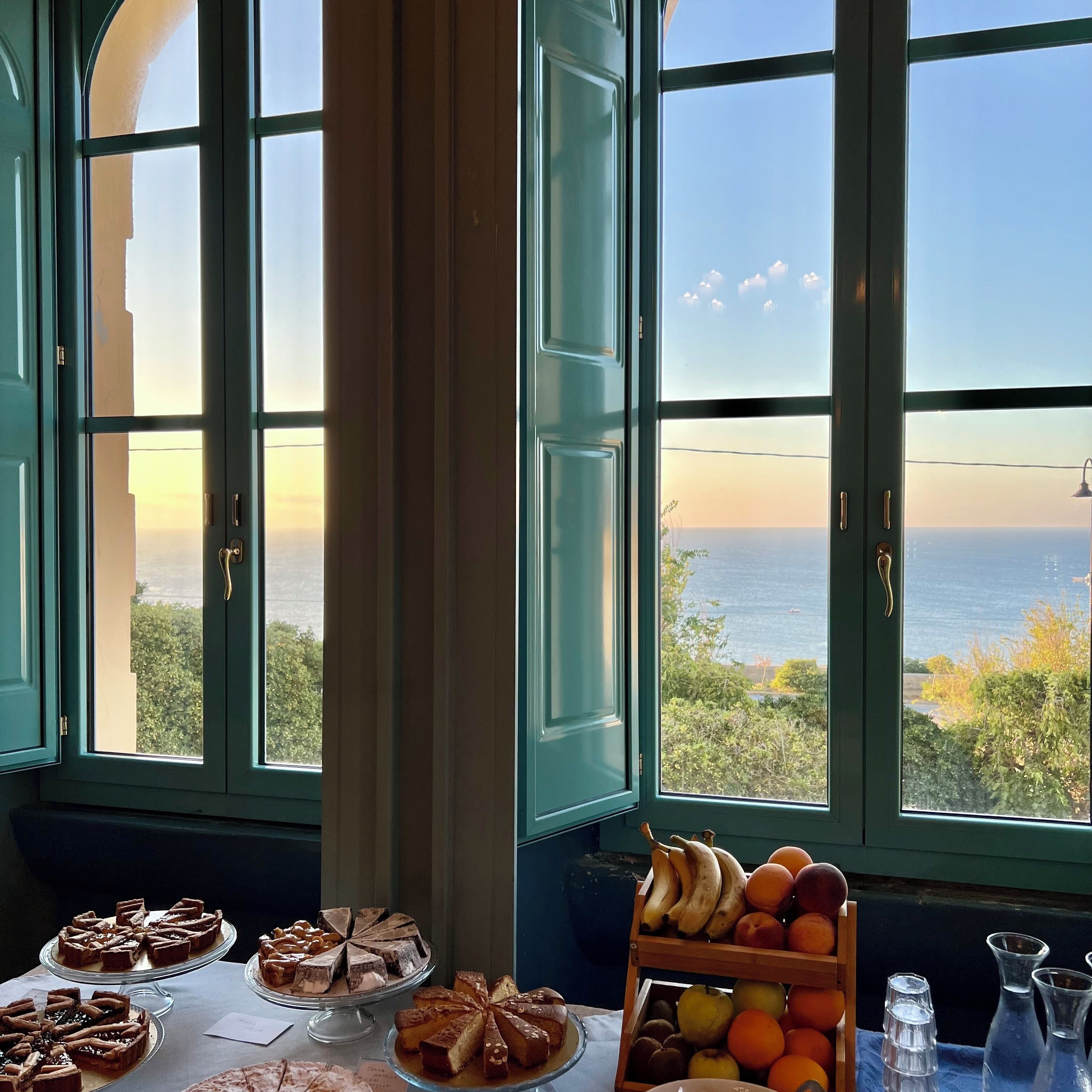 Frokostbuffé er inkludert hver dag