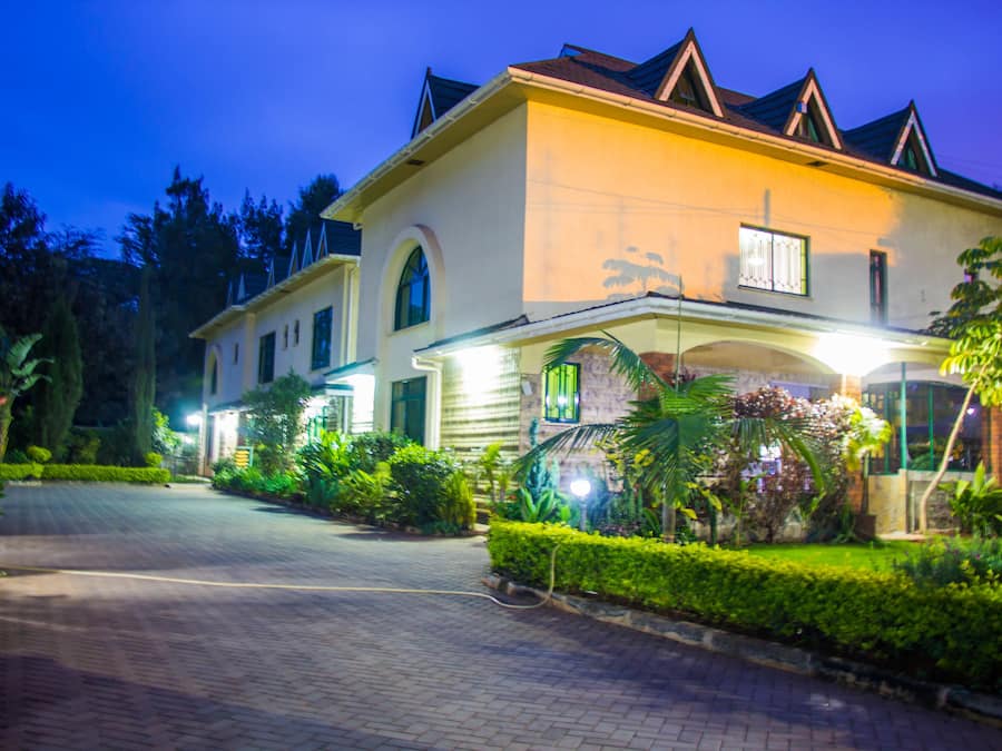 Façade de l’hébergement - soirée/nuit