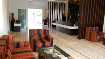Sala de estar en el lobby
