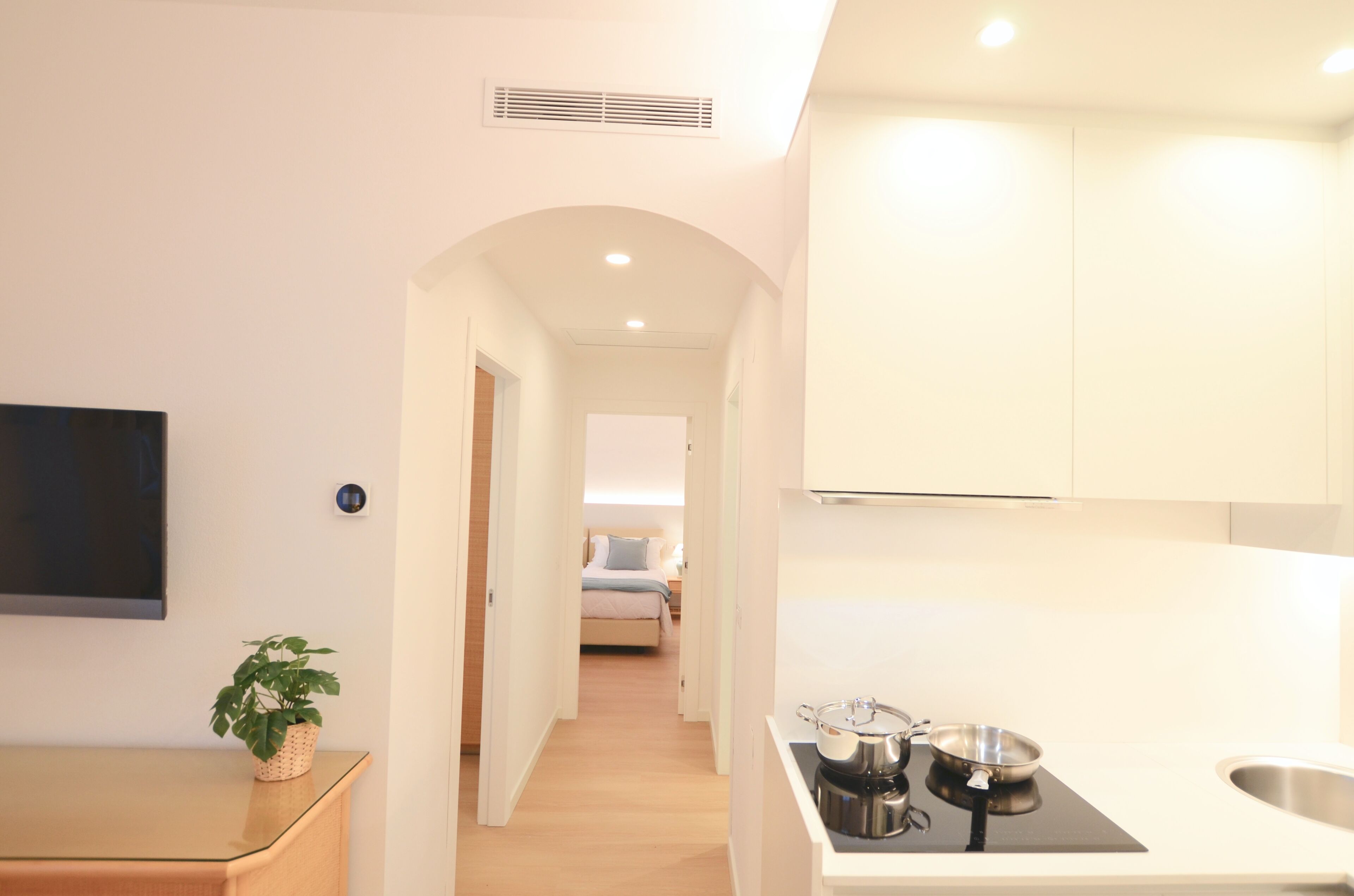 Apartment, 1 Bedroom | Living area | Flat-screen TV