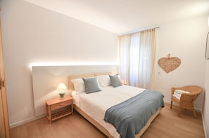 Appartement, 2 chambres, terrasse | Literie de qualité supérieure, matelas Select Comfort