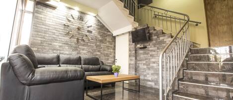 Sitteområde i lobbyen