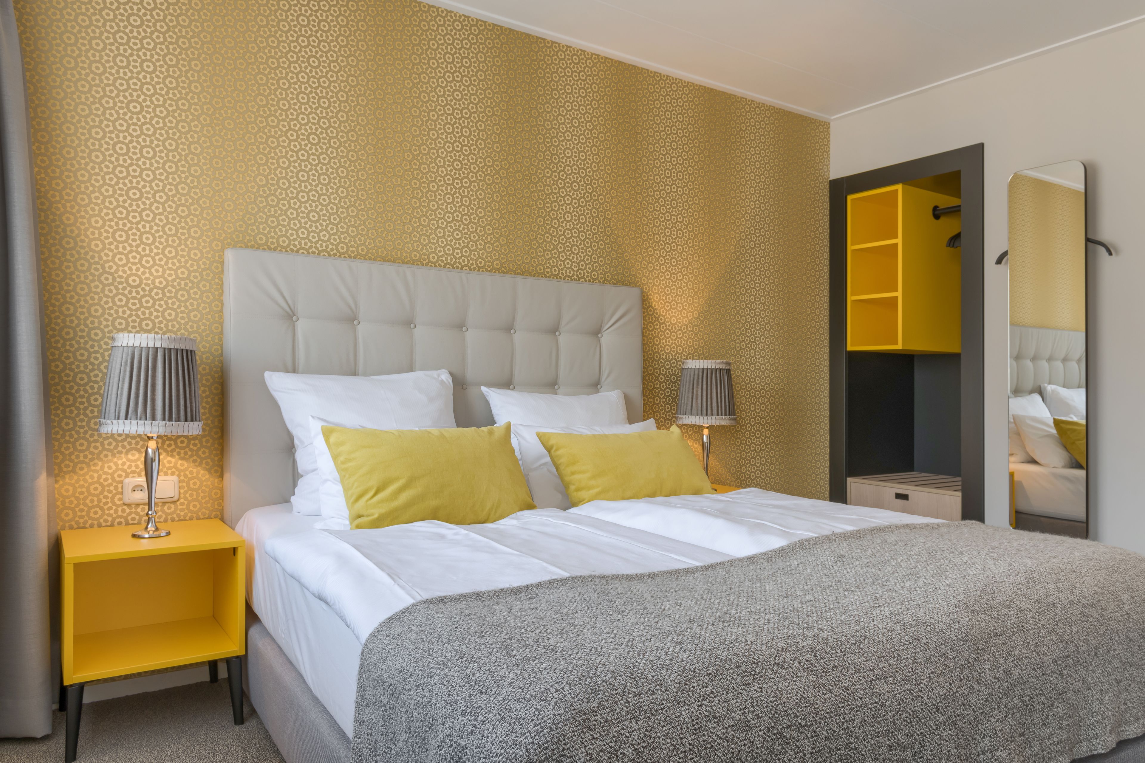 double room | in-room safe, desk, blackout curtains, free wifi