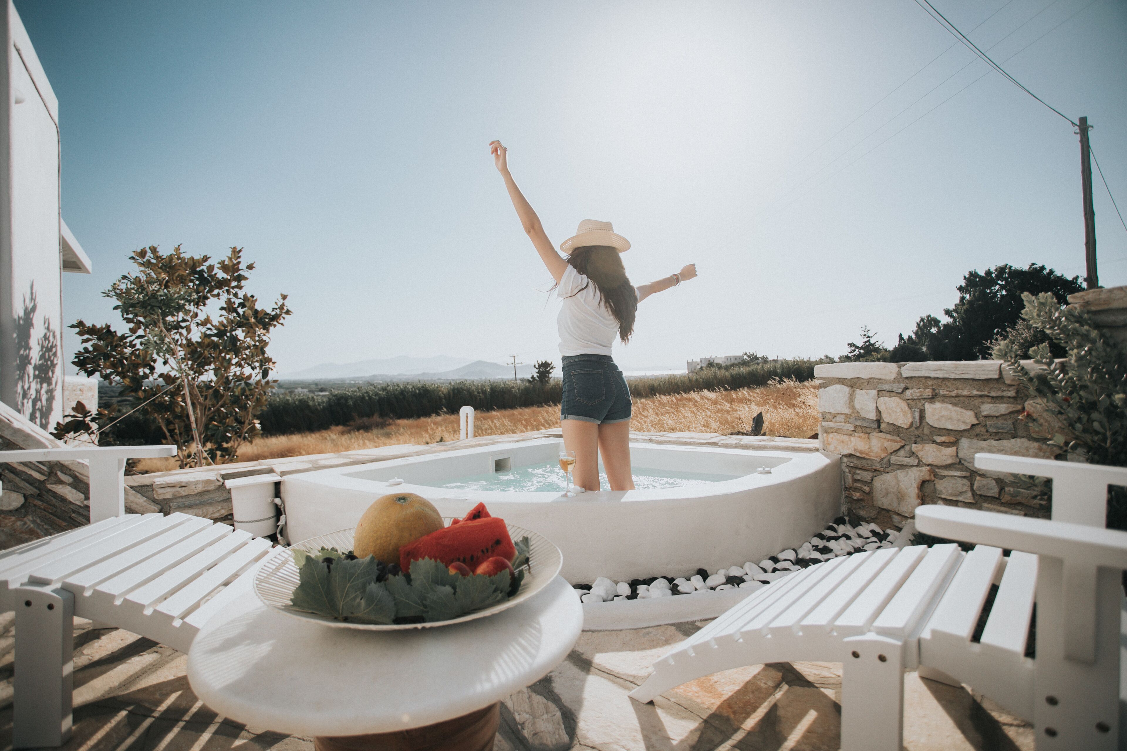 Deluxe Villa, Sea View (Outdoor Jetted Tub) | Jetted tub