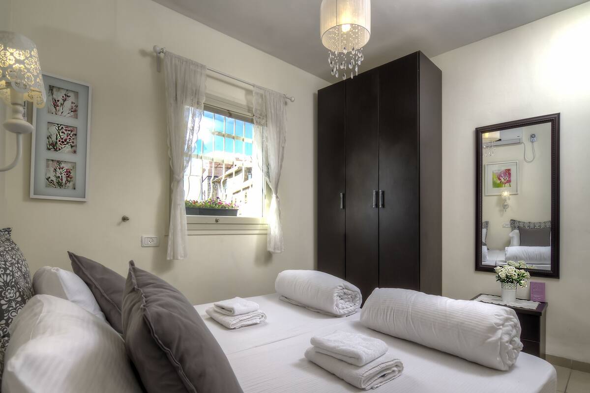 Appartement, 2 chambres, balcon | 2 chambres, literie de qualité, fer et planche à repasser