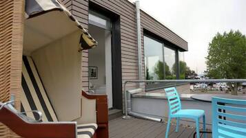 Suite Studio Junior, balcon, vue marina | Balcon