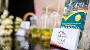 A brochure for Villa Mahéffa, a location of Salle des Côtes Restaurant, with a focus on the restaurant's name and logo. - Villa Mahefa (Antananarivo)