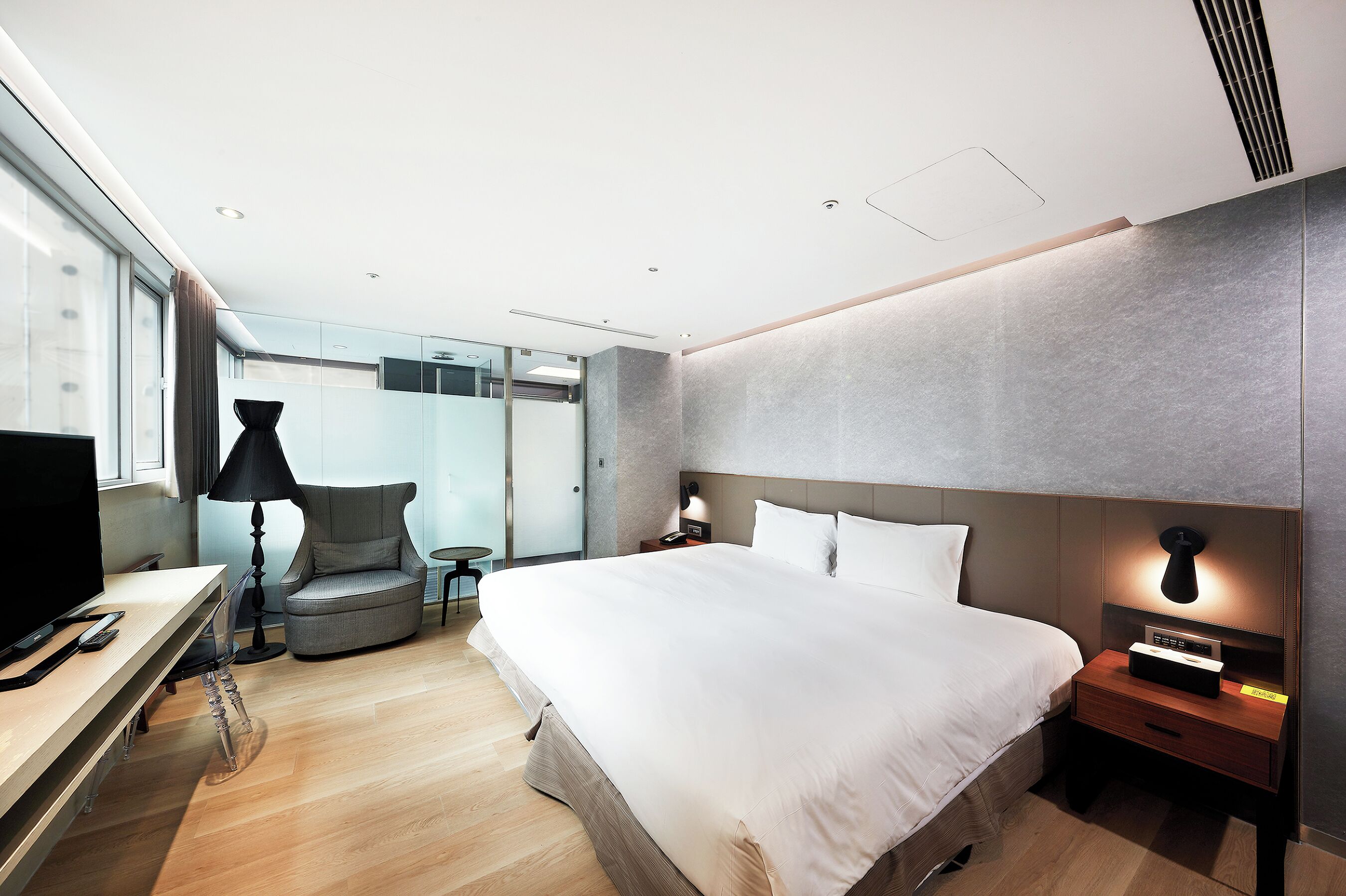 Chambre supérieure double | Bureau, espace de travail pour ordinateurs portables