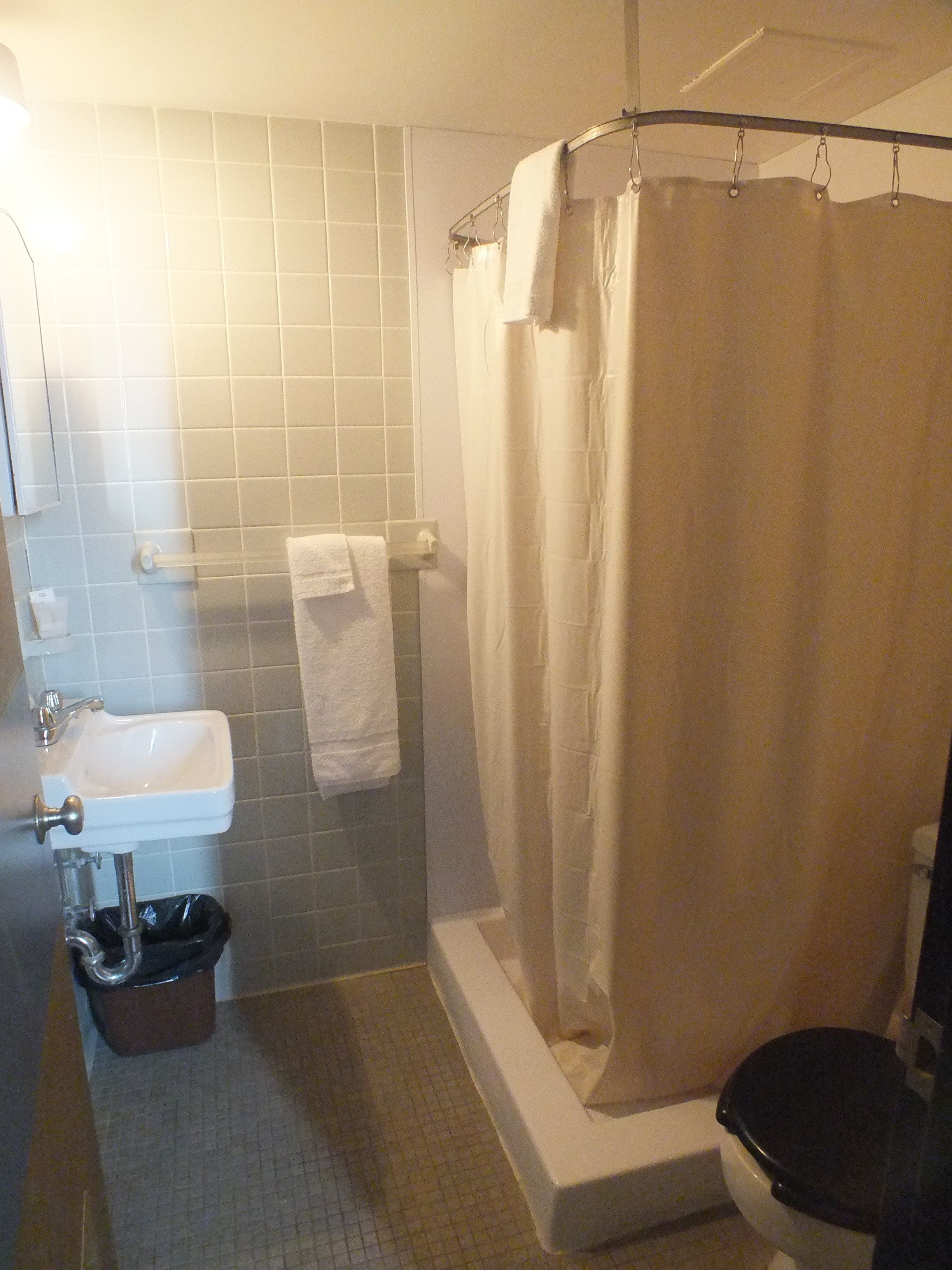 standard room, 1 double bed, private bathroom | bathroom | free toiletries, hair dryer, towels
