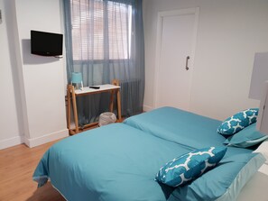Minibar, desk, blackout curtains, free WiFi