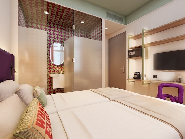Chambre Double Deluxe | 1 chambre, literie de qualité supérieure
