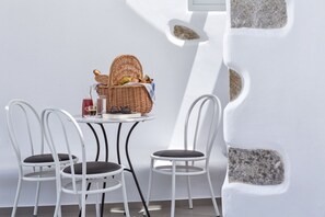 Junior Suite, Jetted Tub | Terrace/patio - Colours of Mykonos (Mykonos)
