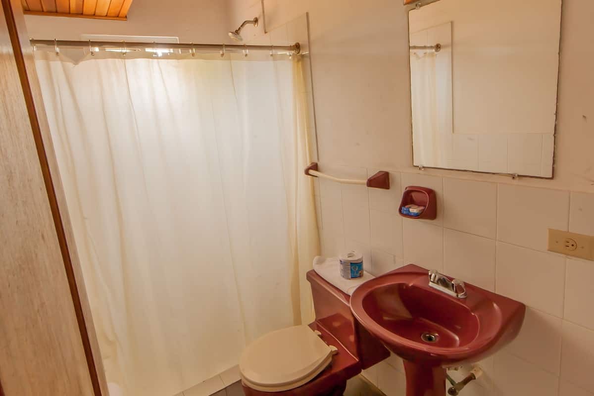 family twin room, multiple beds | bathroom | shower, free toiletries, hair dryer, towels