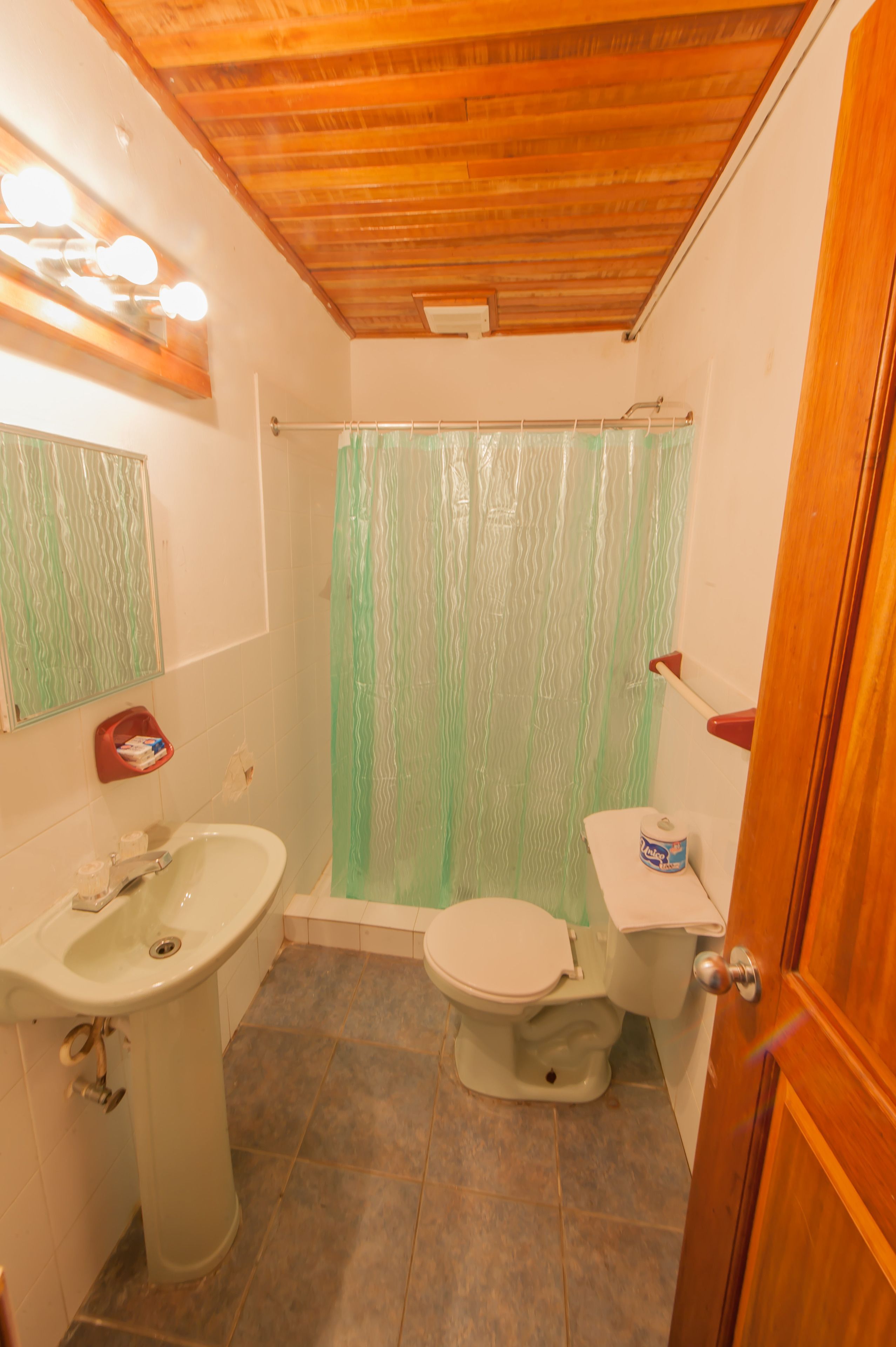 family room (1 double bed + 3 single) | bathroom | shower, free toiletries, hair dryer, towels