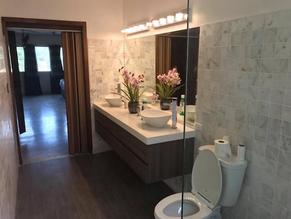 Dusche, Handtücher