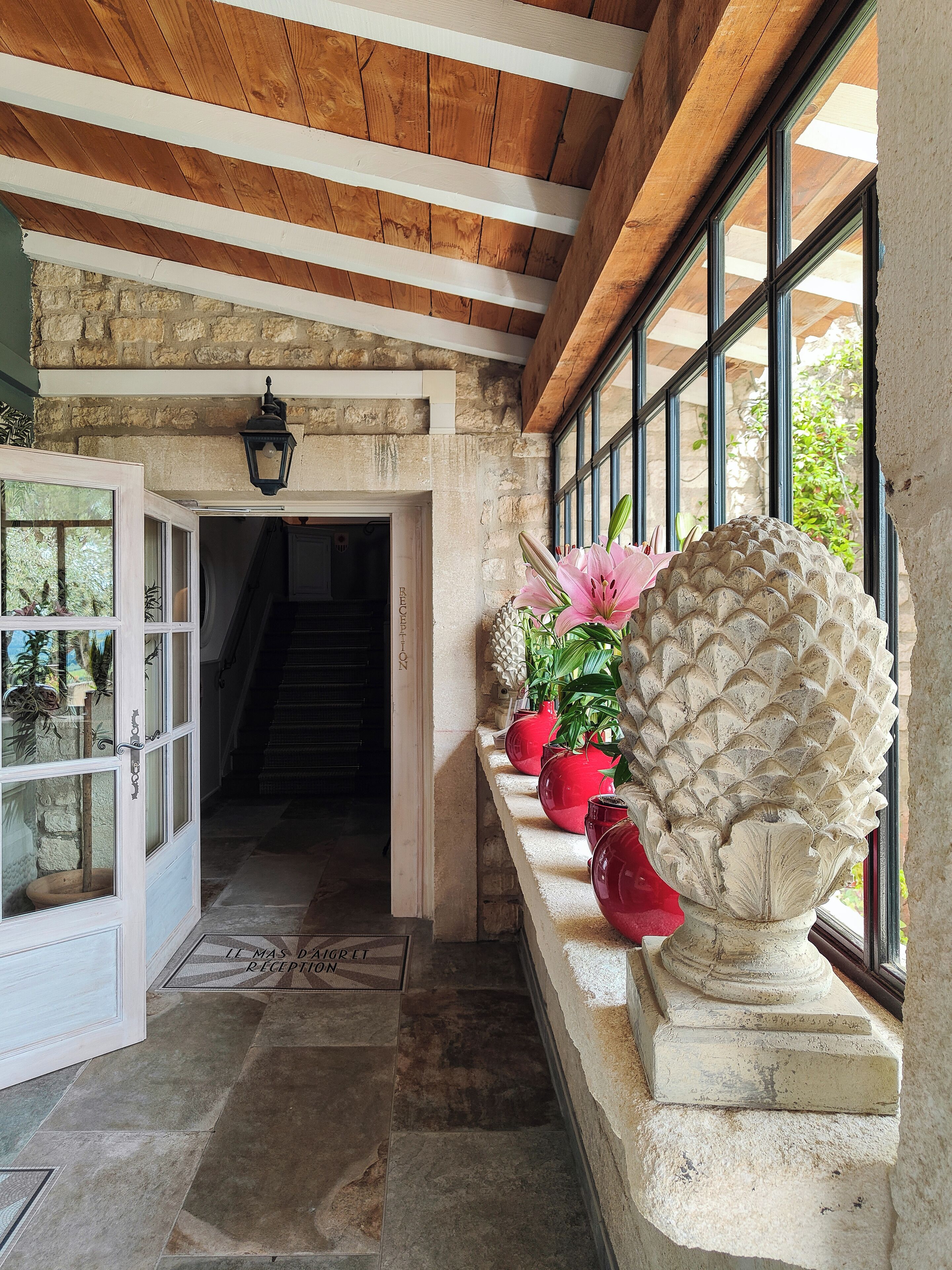 Yksityiskohta sisätiloista