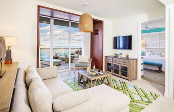 42-inch LED TV with premium channels, TV, iPod dock at Margaritaville Hollywood Beach Resort