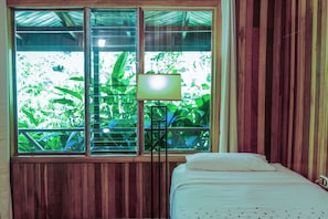 Rustic Room | View from room - Jaguarundi Lodge (Monteverde)