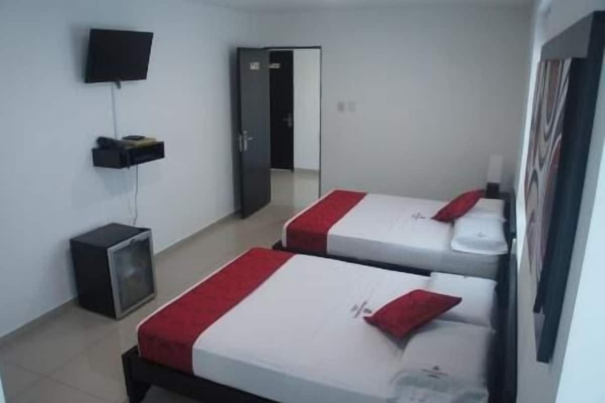 Minibar, blackout curtains, free rollaway beds, free WiFi