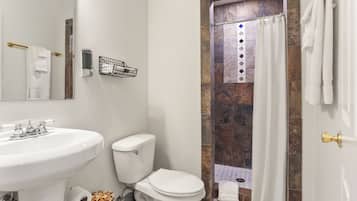 Shower, towels