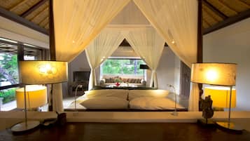 2 kamar tidur, seprai premium, tempat tidur Select Comfort, dan brankas