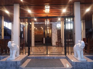 Entrada de la propiedad