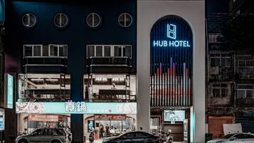 Fassade der Unterkunft